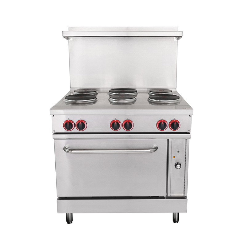 6 Stove Electric Range with Convection Oven